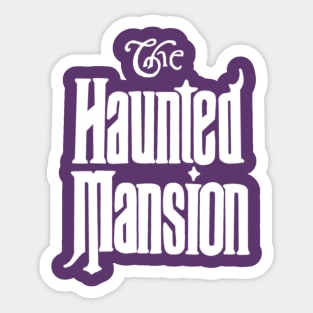 Haunted Mansion Sticker